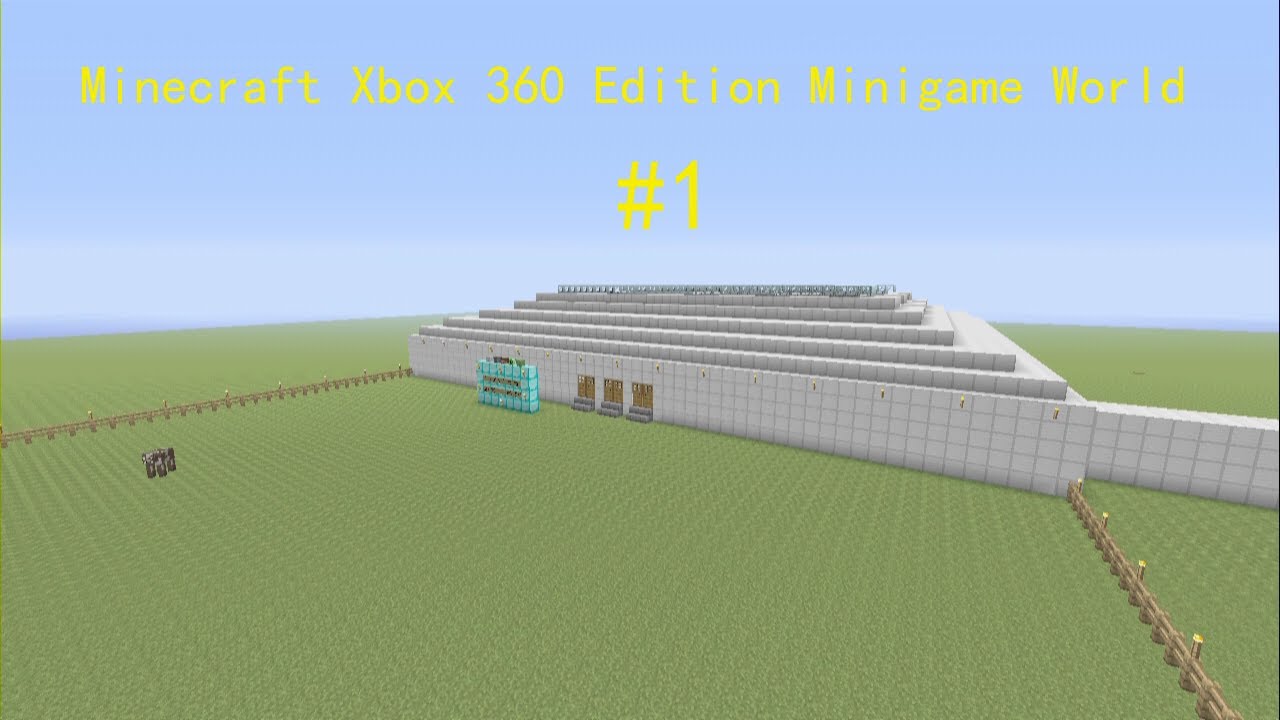 Minecraft Xbox 360 Edition Minigame World #1 - Intro - YouTube