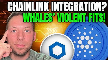 CARDANO ADA - CHAINLINK INTEGRATION COMING?! WHALES
