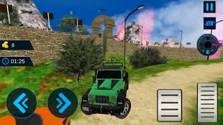 Offroad jeep Driving Fun: Real Prado Adventure - Android GamePlay screenshot 5