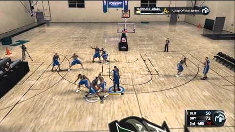 NBA 2K11 - My Player - 1st Draft Combine Game Highlights