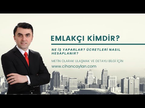 Video: Emlakçı Ne Iş Yapar