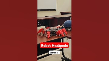 Robot Hexápodo | Semana 1 de 18 #ingeniería #mecatronica  #ingeniero #robot #hexapod #diy #robotics