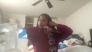Time lapse of hair straightening