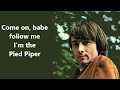 Crispian St Peters The Pied Piper With Lyrics
