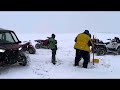 Signjng our local snowmobile trails today!