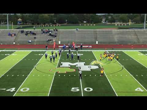 Mt Pleasant 8th football vs Gladwin 1stQ 9/25/21