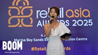 Retail Asia Awards with Emcee Juliana Yeow