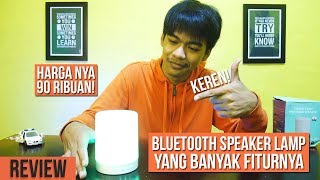 speaker bluetooth Lampu tidur touch / Smart Touch Portable Lamp with Bluetooth Speaker