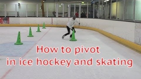How To Pivot In Ice Hockey Power Skating - Learn to pivot forwards to backwards or forward tutorial