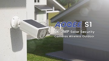 S1 AOQEE Outdoor Solar Camera