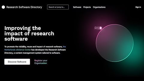 The Research Software Directory: Improving the impact of research software