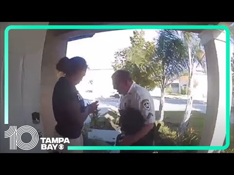 Video: Young boy admits to calling 911 just to hug Hillsborough County deputy