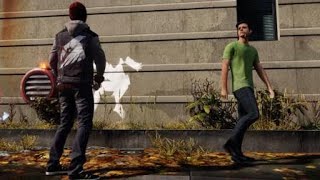 This random npc XD - Infamous Second Son