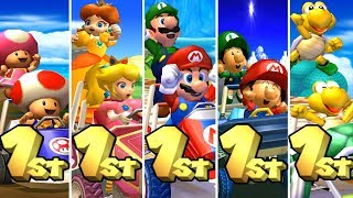 Mario Kart: Double Dash!! - All Characters Winning Animations