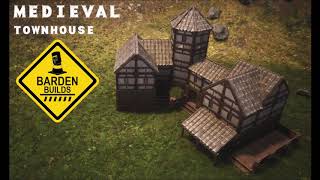 Conan Exiles: Medieval Townhouse (Tutorial/ No Mods)