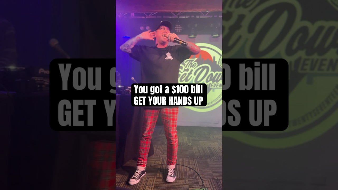 Scottish Rapper drops THIS..  crowd goes feral 🗣️🔥🙌