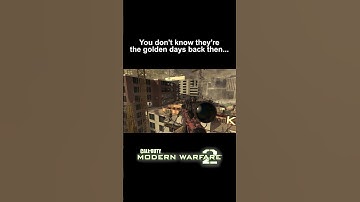 MW2 Nostalgia #mw2 #cod #shorts