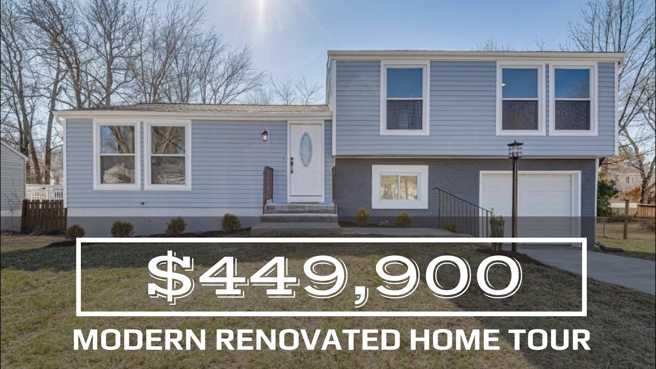 Ultra Modern Fort Washington, MD Renovation - Tantallon on the Potomac - Affordable Luxury Home Tour