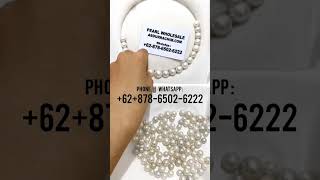 Toko #mutiaralombok Jual kalung mutiara kualitas tinggi, info harga WA: 0878-6502-6222