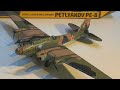 Part By Part Build, Zevezda 1/72 Petlyakov Pe-8, Soviet Heavy Bomber
