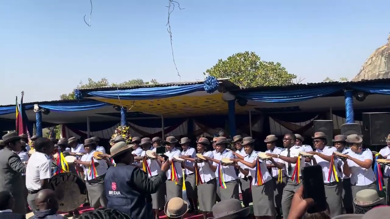 Zimbabwe Territorial Youth Timbrelists Salvation Army