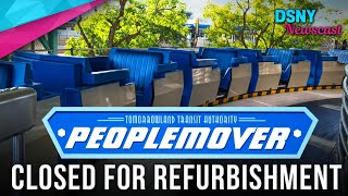 WALT DISNEY WORLDs PeopleMover Closed For Extensive Refurbishment - Disney News - 7/26/20