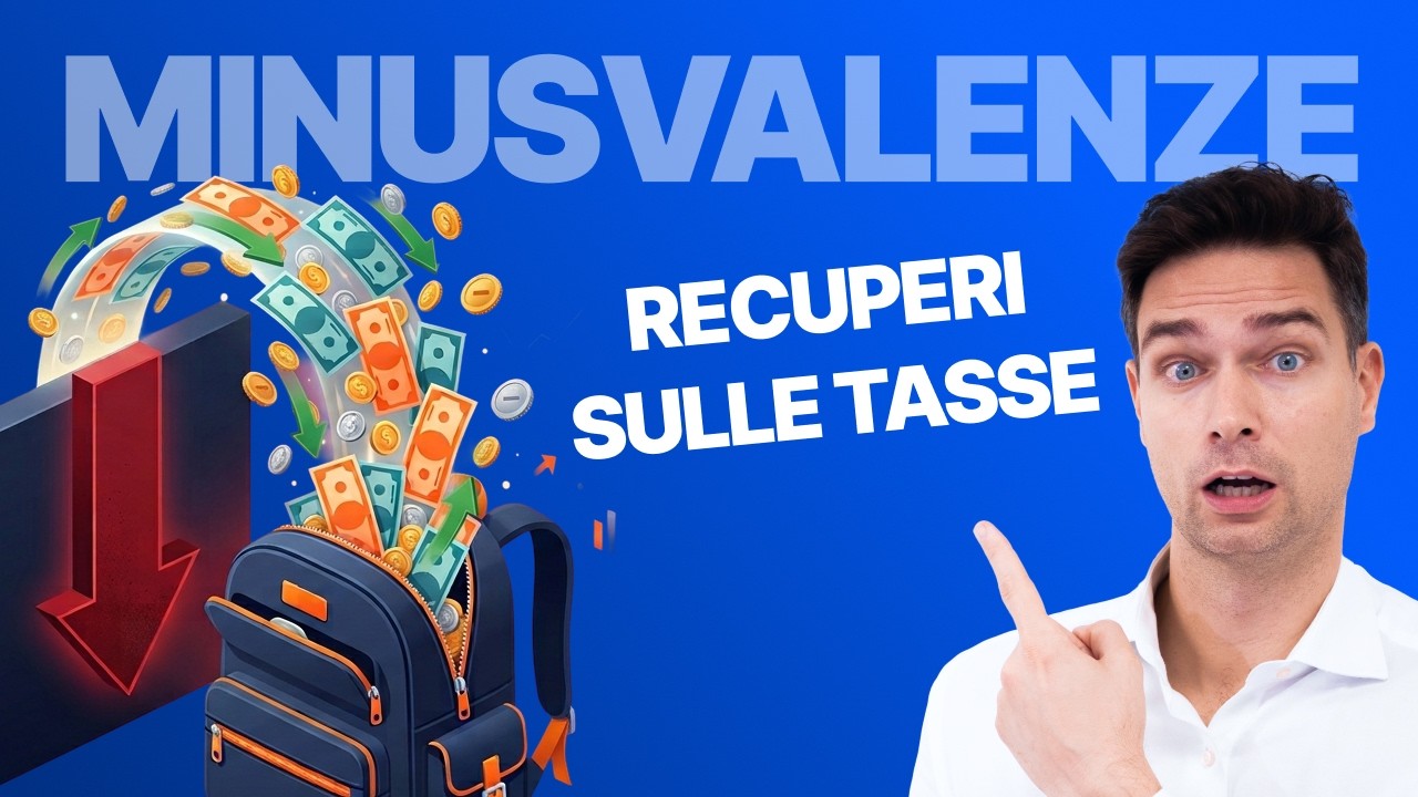 Tasse sugli investimenti: quanto puoi recuperare dalle minusvalenze?