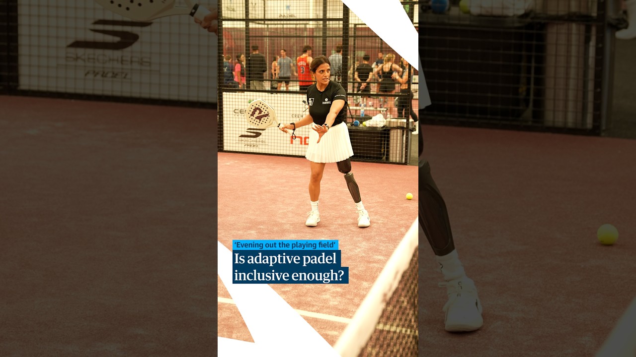 'Evening out the playing field': How inclusive is adaptive padel? #shorts