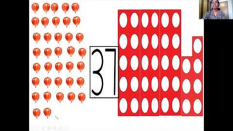 Jr KG Day 10 Number Magic Introduction to number 37