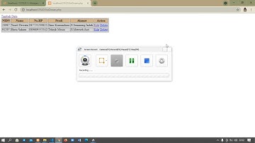 CRUD Tabel Dosen|pemrograman web lanjut