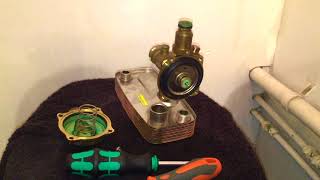 Alpha cb24. No hot water. diaphragm replacement. - YouTube