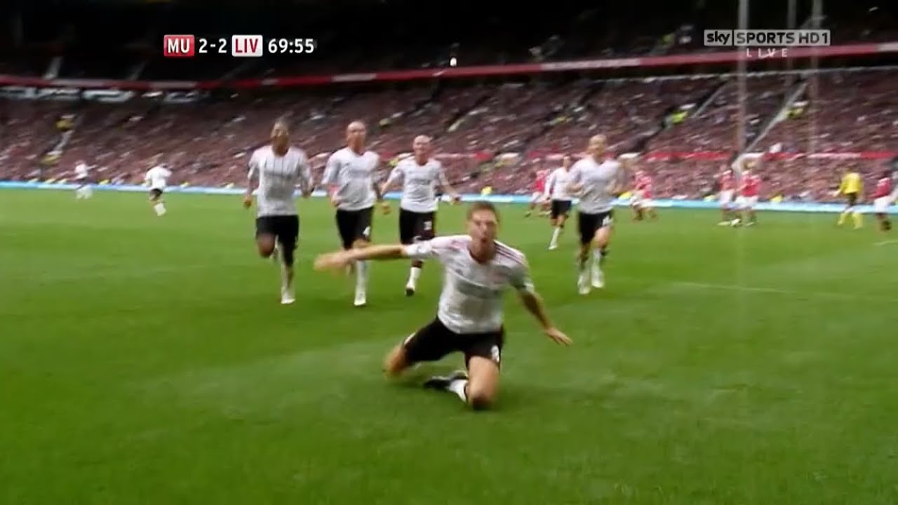 Steven Gerrard vs Manchester United (A) 2010/11 | (English Commentary) HD