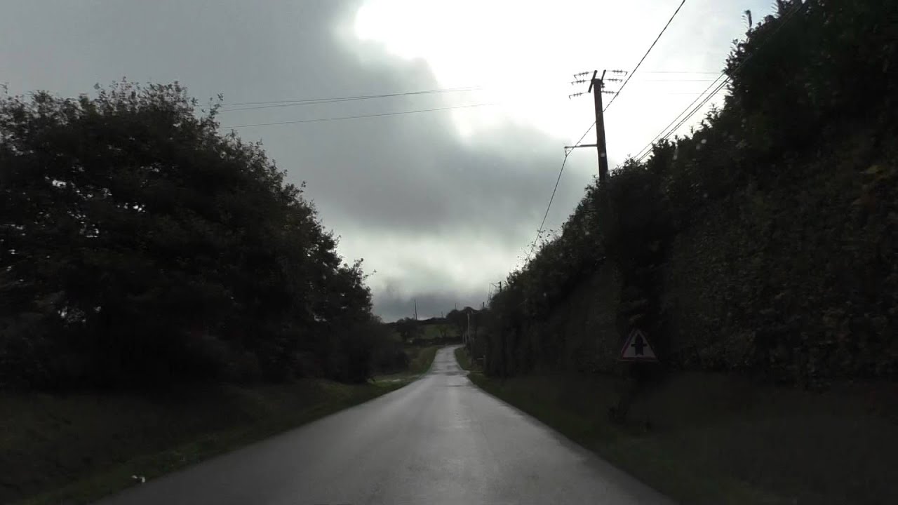 Driving From 22160 La ville Neuve To 22160 Le Croissant, Côtes d'Armor, Brittany, France