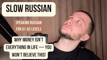 Learn Russian Easily | Slow & Clear Russian for A2-B1 with English and Rus Subtitles and Exercises