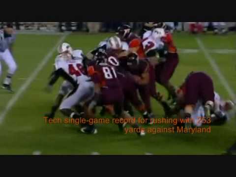 A video of Virginia Tech's football players Darren Evans from the 2008 - 2009 season and Ryan Williams from the 2009 - 2010 season. Check out their profiles below. Darren Evans - www.hokiesports.com Ryan Williams - www.hokiesports.com