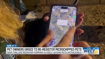 Pet Owners should double check Microchips after a company shuts down