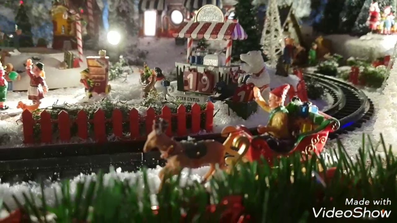 Lemax Santa's Wonderland Christmas Village 2018 YouTube