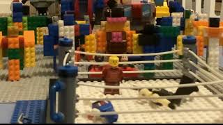 Lego WWE Raw US championship Undertaker vs El Grande Americano