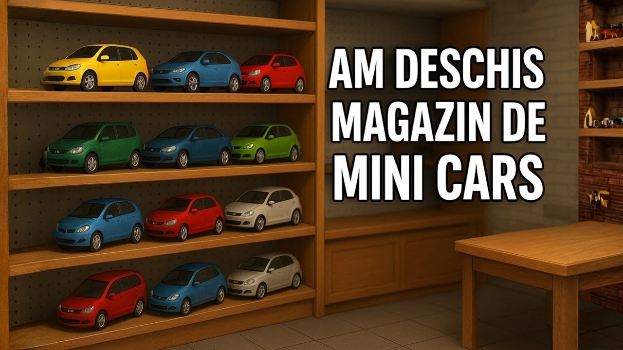 Am deschis magazin de masinute - MiniCar Shop Simulator Ep-1 , 