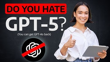 Hate GPT-5? How to get GPT-4o back in minutes