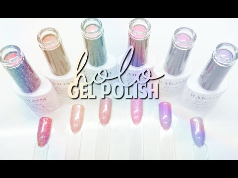 HOLOGRAPHIC GEL POLISH FROM AMAZON | RARJSM GEL POLISH