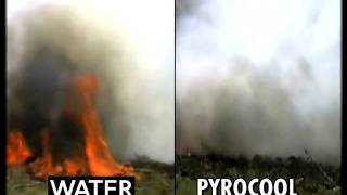 Airplane Drop Brush Fire - Pyrocool
