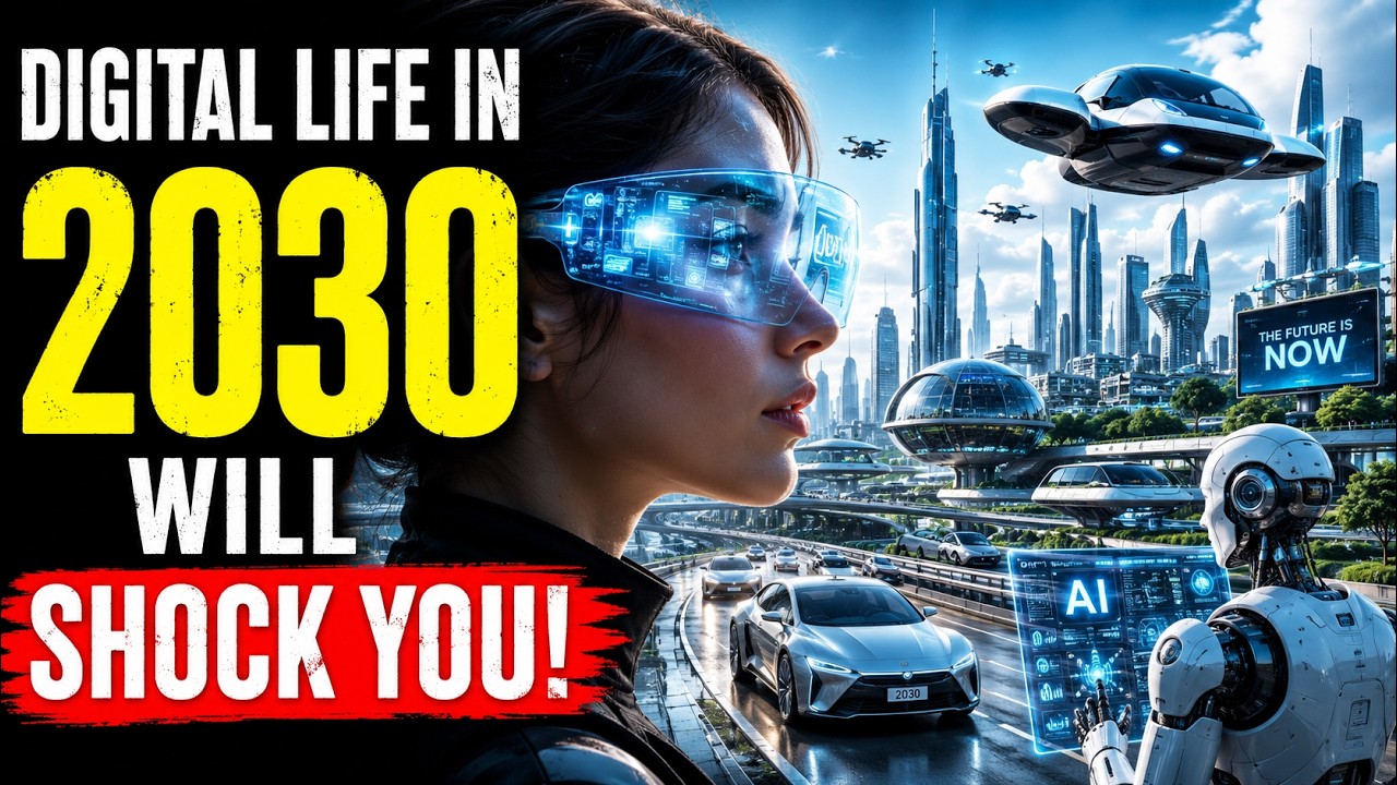 ゆー Digital Life in 2030 Will Shock You | AI, Smart Cities, Virtual