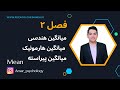 فصل 2 میانگین هندسی هارمونیک و پیراسته 