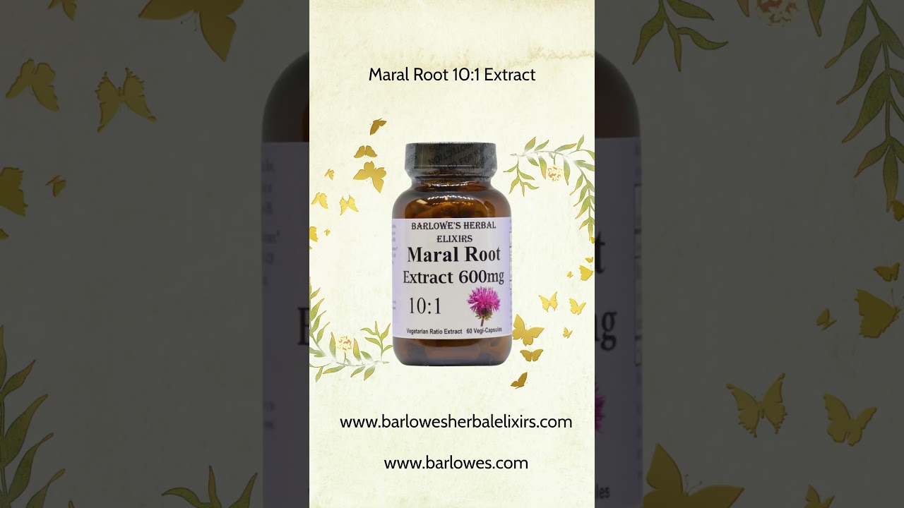barlowesherbalelixirs Maral Root 