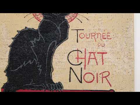 Tournee Du Chat Noir cushion covers
