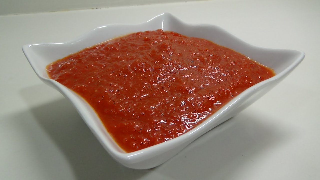 SALSA DE TOMATE (SIN TRAMPILLAS)