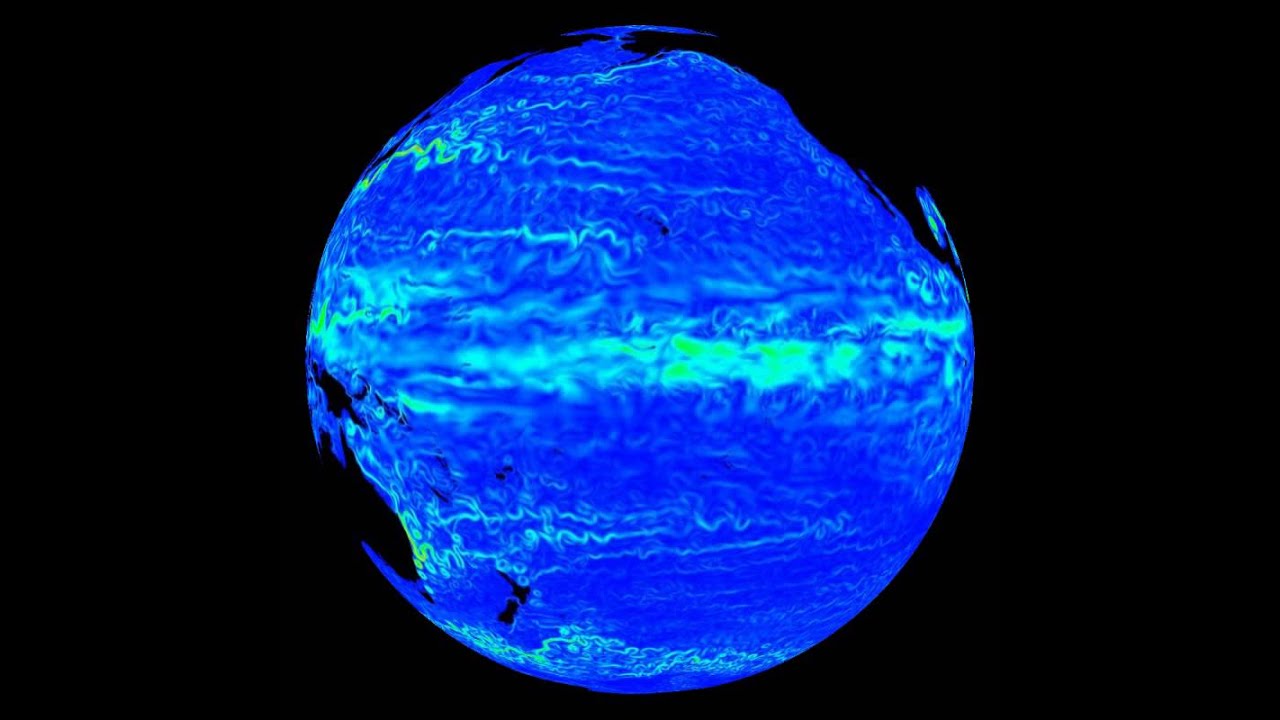 Worldwide ocean currents