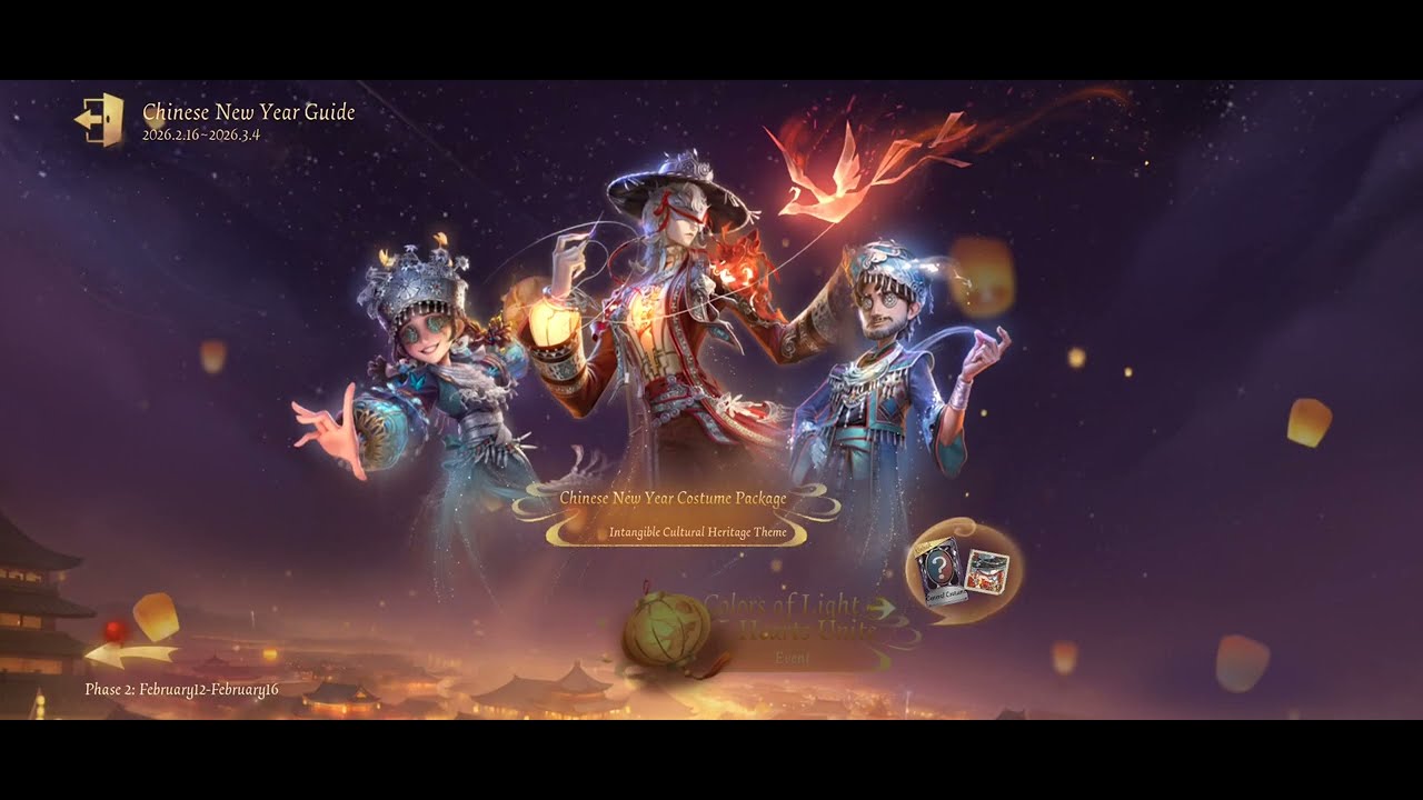 Colors of Light, Hearts Unite - Check-in Day 6 | Chinese New Year | Identity V 