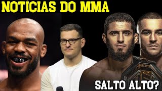 NOTÍCIAS DO MMA: MIOCIC X JONES / MAKHACHEV DE SALTO ALTO? / LEWIS RECLAMA DE SER LUTA PRINCIPAL